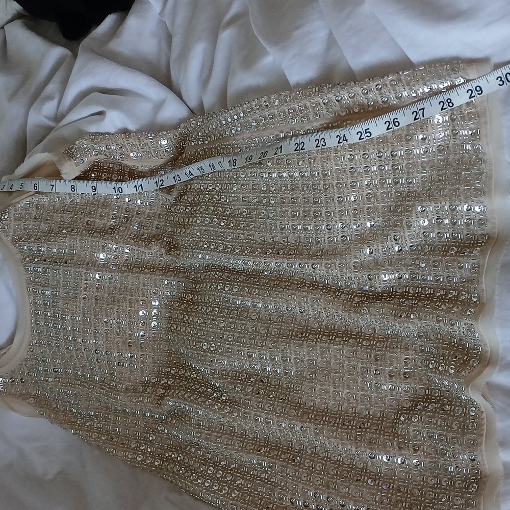 Sparkling Sleeveless Top ZARA Mini DRESS - Picture 5 of 8